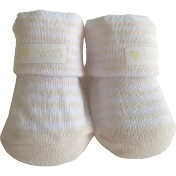 Pánské ponožky Nanán bavlněné ponožky pro miminko růžové pruhy