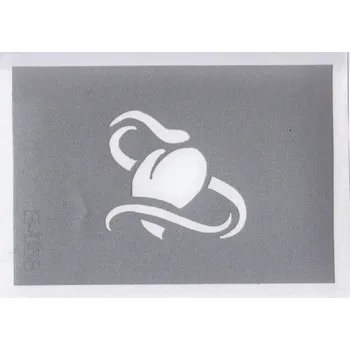 Odstranitelné tetování Šablona pro třpytivé tetování B058