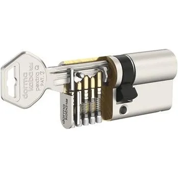 Vložka do dveří Cylindrická vložka oboustranná pextra, doplňkový program, 45/60, mosaz nikl