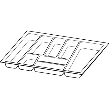Příborník do zásuvky Hettich 9302719 OrgaTray 740 600/500 stříbrná