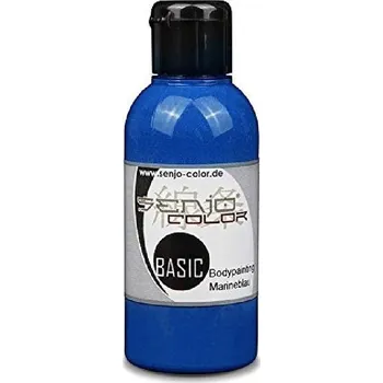 Modelářská barva Senjo Color - 2017 - airbrush barva pro face a body painting - Mořská modrá 75ml