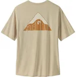 Pánské triko Patagonia M's Cap Cool Daily Graphic Shirt - Lands Velikost: XL / Barva: béžová