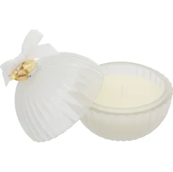 Svíčka Atmosphera Vánoční vonná svíčka, 50 g, bílá