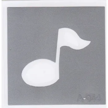 Odstranitelné tetování Šablona pro třpytivé tetování A044