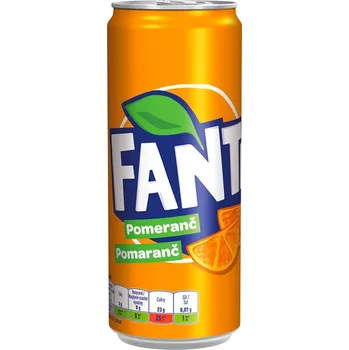 Limonáda The Coca Cola Company Fanta Orange 330 ml