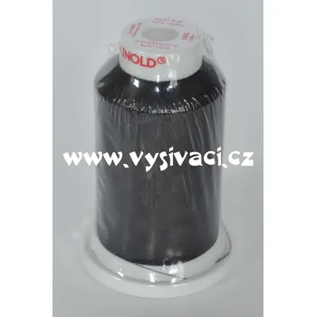 Nit vyšívací nit Gunold Sulky černá 1005, návin 1000m, viskóza Jednotka: 1 kón návin 1000m