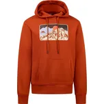 Pánská mikina s kapucí Trespass Norton velikost XXL burnt orange