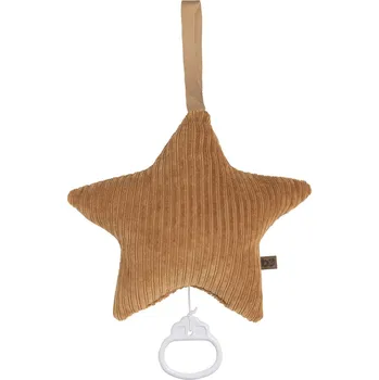 Vánoční ozdoba Baby's only hrací hvězdička Sense karamelová