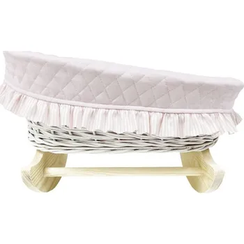 Doplněk pro panenku Caramella Baby Pink kolébka pro panenku růžová