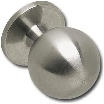 Nábytkové kování Knopka Sirius o 25 mm, hloubka 33 mm, nerez.ocel, kartáčovaná