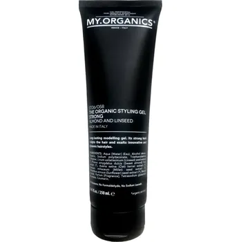 Stylingový přípravek My.Organics The Organic Styling Gel Strong Almond and Linseed 250 ml