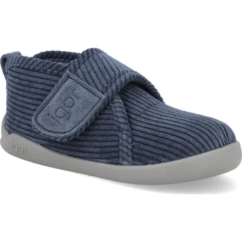 Dívčí obuv Barefoot dětské přezůvky Igor - Homie Pana Marino modré Velikost: 24