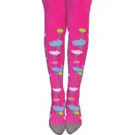 Dívčí punčocháče GATTA KYTIČKY růžové Velikost: 116-122