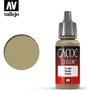 Modelářská barva Vallejo - Game Color 72061 Khaki 17 ml.