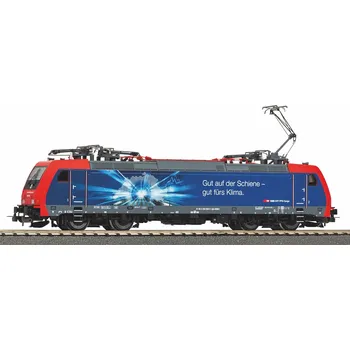 Modelová železnice PIKO 21620 H0 Elektrická lokomotiva 484.020 "Gut fürs Klima", SBB, Ep.VI, DCC ZVUK PI21620