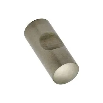 Nábytkové kování Knopka Subra o 10 mm, hloubka 24 mm, nerez.ocel, kartáčovaná