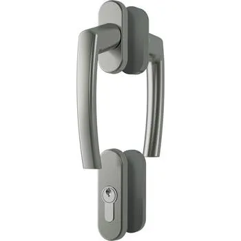 Okenní klika ROTO sada kliky balkonových dveří ROTOLINE, vysoké, hliník, titan elox