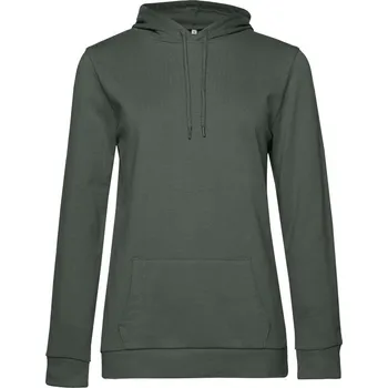 pracovní mikina B&C Mikina B&C Hoodie s kapucí, dámská COT01W04Wu4100-millennial XS Khaki millennial
