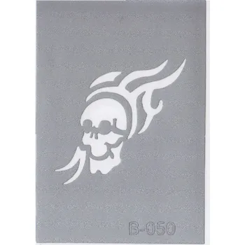 Odstranitelné tetování Šablona pro třpytivé tetování B050