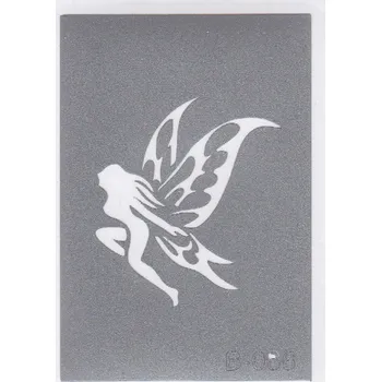 Odstranitelné tetování Šablona pro třpytivé tetování B086