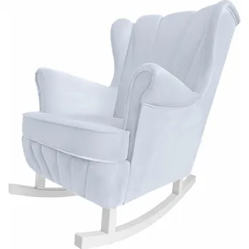 Křeslo Caramella Baby Blue houpací křeslo Shell na krmení modré