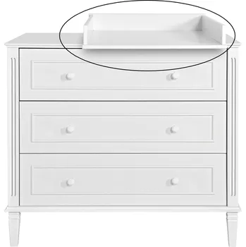 přebalovací pult a komoda Novelies nástavba Bianka – komfort a bezpečí při přebalování