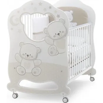 Dětská postýlka Italbaby houpací postýlka Jolie Obló hnědá