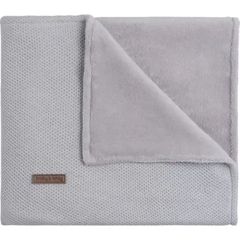 Dětská deka Baby's only pletená zimní deka Classic šedá Velikost: 70x95cm