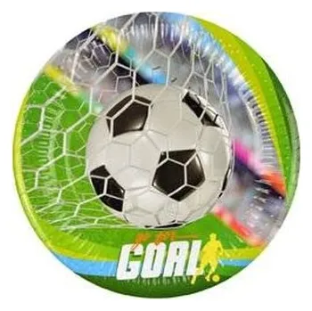Set školních potřeb Talerze papierowe Gol! 18cm 8szt