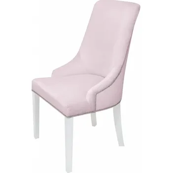 Jídelní židle Caramella Baby Pink čalouněná židle Hampton růžová