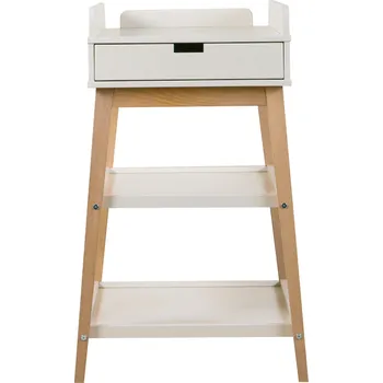 přebalovací pult a komoda Prebaľovací pult Quax Hip so zásuvkou – Béžový (Masivní buk)