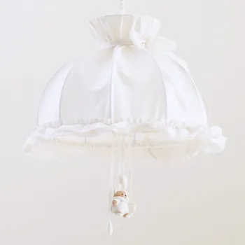 Dětské svítidlo Nanán dětský lustr do pokojíčku Tato smetanový