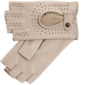 Rukavice Špongr Dámské kožené autorukavice ZONDA BP břízově hnědé Velikost: 7 1/2"