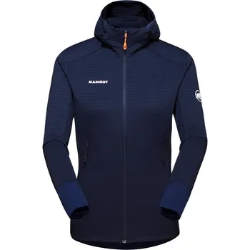Dámská funkční mikina Mammut Taiss Light ML Hooded Jacket Women Velikost: S / Barva: tmavě modrá
