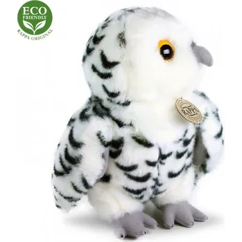 Dětské zboží Plyšová sova sněžná 25 cm ECO-FRIENDLY