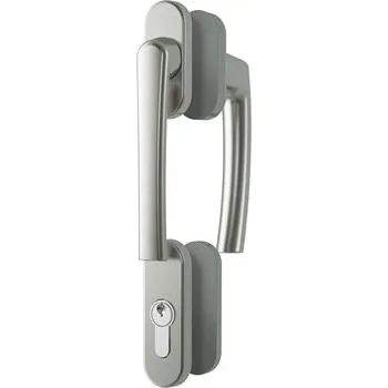 Okenní klika ROTO sada kliky balkonových dveří ROTOLINE, nízké, hliník, titan elox