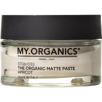 Stylingový přípravek My.Organics The Organic Matte Paste Apricot 50 ml