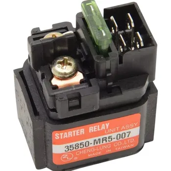 Startér EMGO 2025/02 startovací relé startéru HONDA CBR 250 R / RA 11-13, CBR 600 F / R / RR 91-19, NC 700 X 12-14, ST 1100 PAN EUROPEAN 91-03, CBR 1100 XX 97-03, VTR 1000 98-06, CB / CBR 1000 93-96, VT 750 01-07 (35850-MR5-007) (EMGO 2025/02 startovací relé)