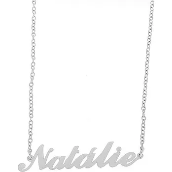 Náramek Ewena Řetízek z oceli se jménem Natálie stříbrný