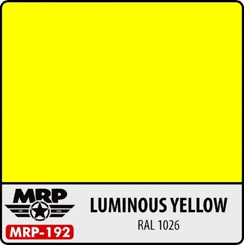 Modelářská barva MR.Paint 192 Luminous Yellow RAL 1026 30ml