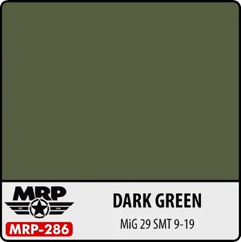 Modelářská barva MR.Paint 286 Dark Green Mig 29 SMT 30ml
