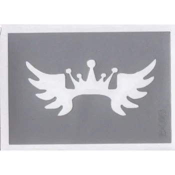 Odstranitelné tetování Šablona pro třpytivé tetování B023