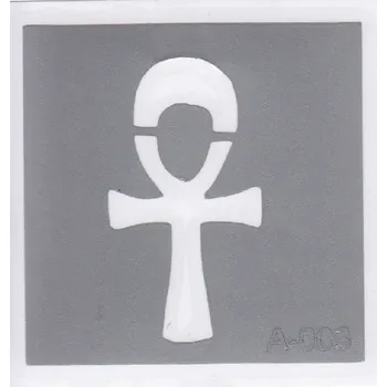 Odstranitelné tetování Šablona pro třpytivé tetování A003