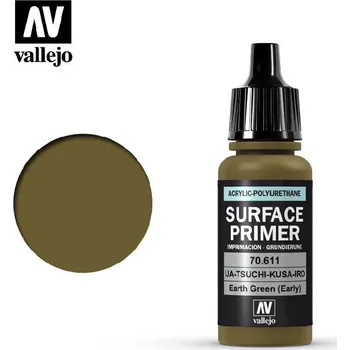 Modelářská barva Vallejo - Surface Primer 70611 IJA-Tsuchi-Kusa-IRO Earth Green (early) 17 ml.