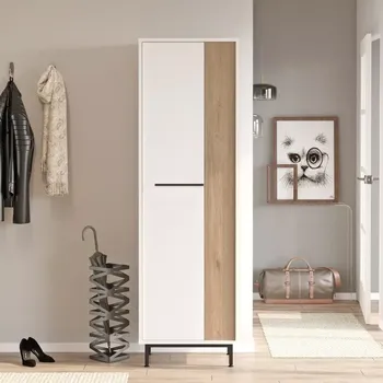 Botník Vysoký botník Houseland Artego bílý/dub Castello