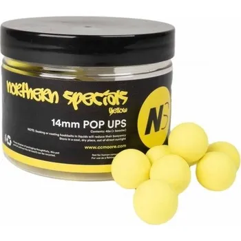 Boilies CC Moore Plovoucí Boilie NS1 Žlutá Hmotnost: 80g, Počet ks. v balení: 25ks, Průměr: 18mm