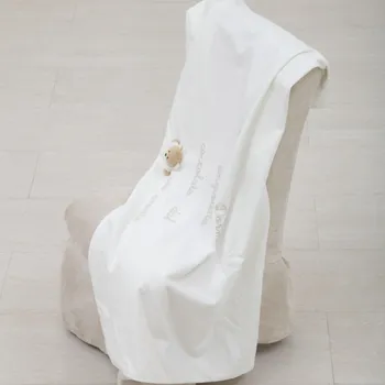 Dětská deka Nanán letní deka do kočárku Tato smetanová