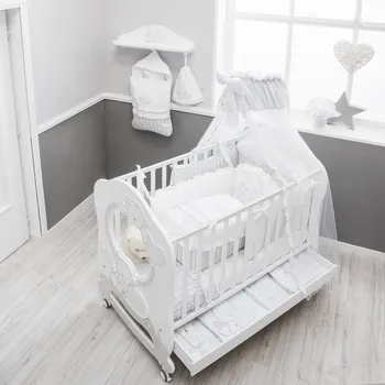 Italbaby Love nebesa nad dětskou postýlku Barva: Bílá