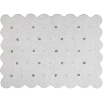 Koberec Lorena Canals tkaný bavlněný koberec Biscuit bílý