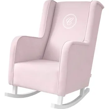 Křeslo Caramella Baby Pink houpací křeslo růžové